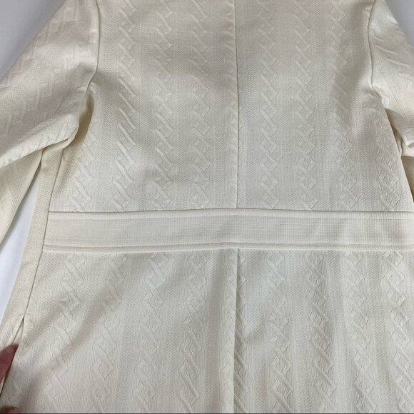 Vintage  70's Glenayr Kitten Ivory Blazer - Picture 9 of 13